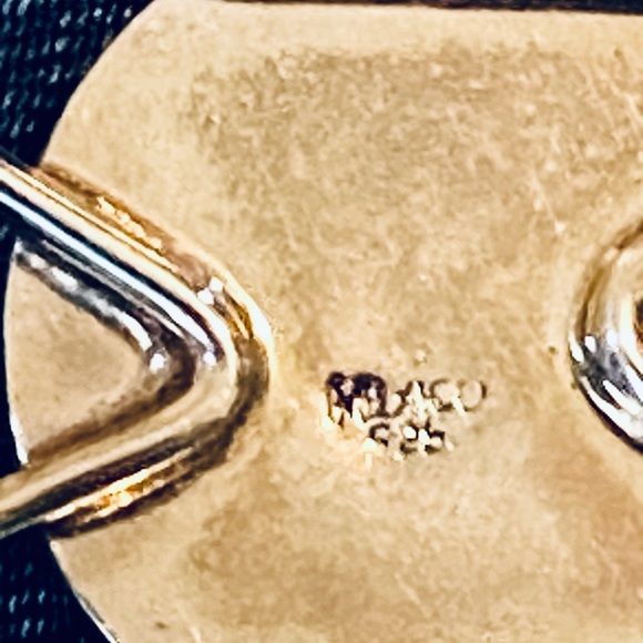 HP๐Vintage Caribbean Larimar .925 Bracelet Cuff - Picture 5 of 6